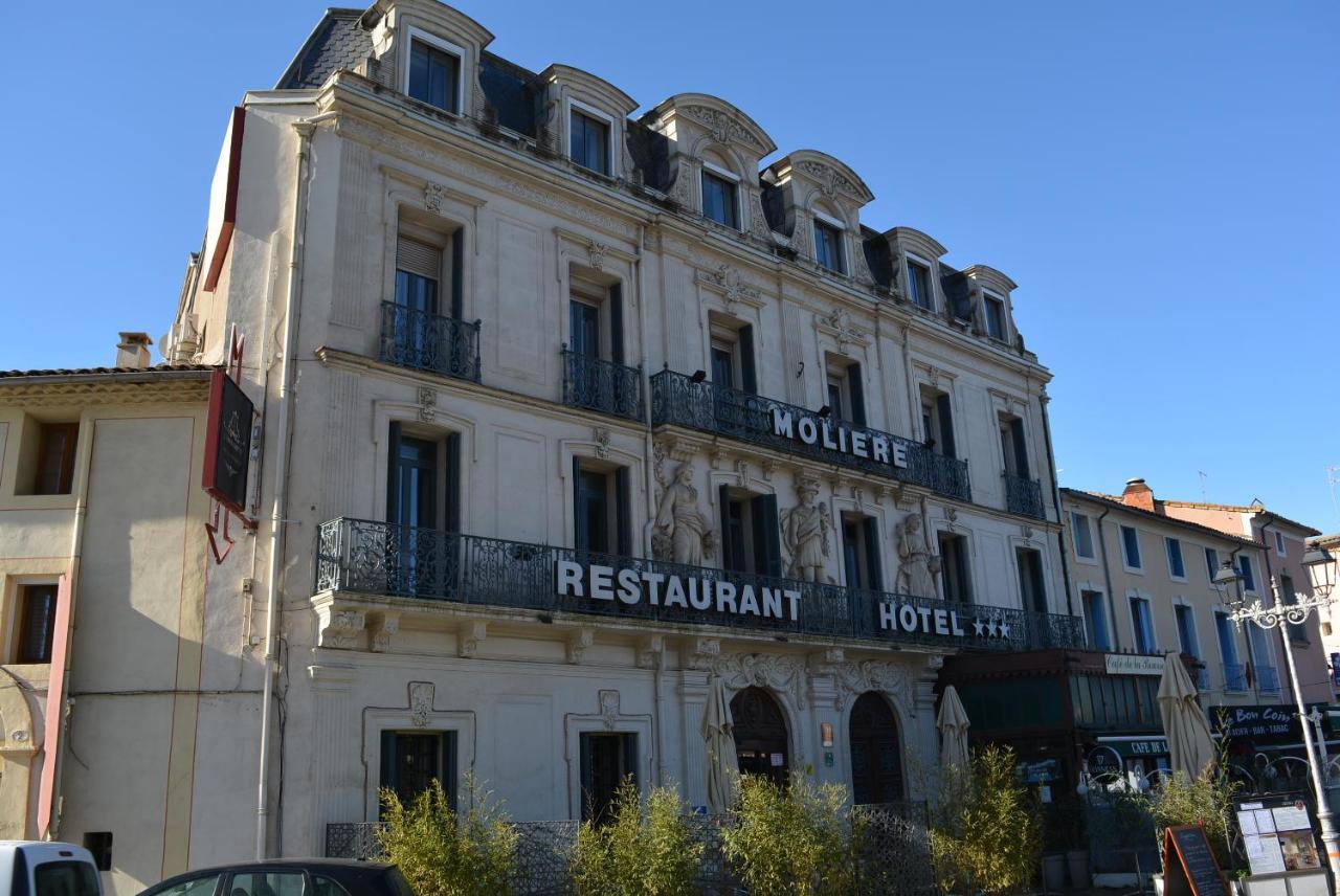 Le Grand Hotel Moliere Pézenas Buitenkant foto